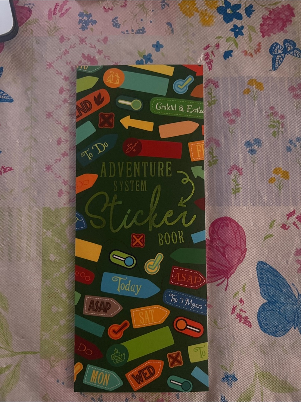 Daily Grind Planner Adventure System Sticker Book